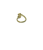 Anillo de alpaca y piedra con resina, doble ovalado - Imagen 4