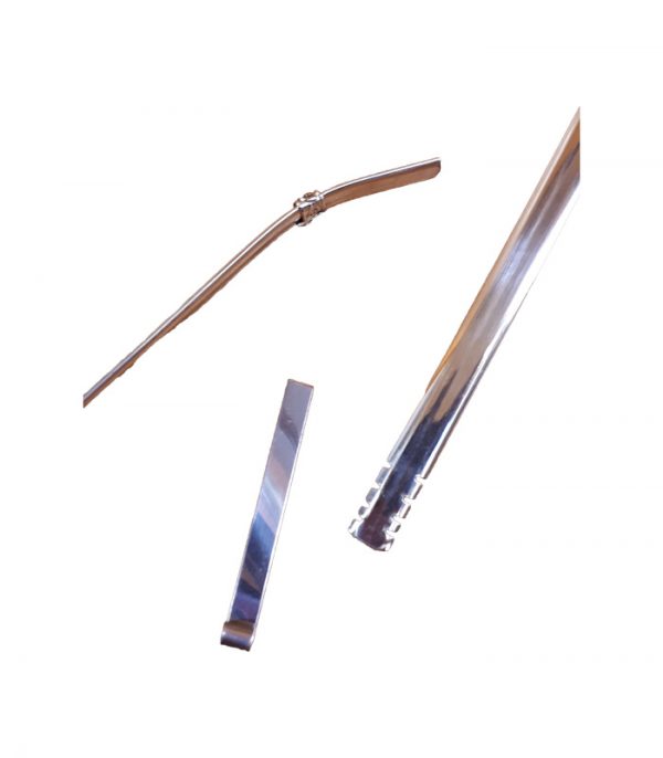 Bombilla Chata de alpaca