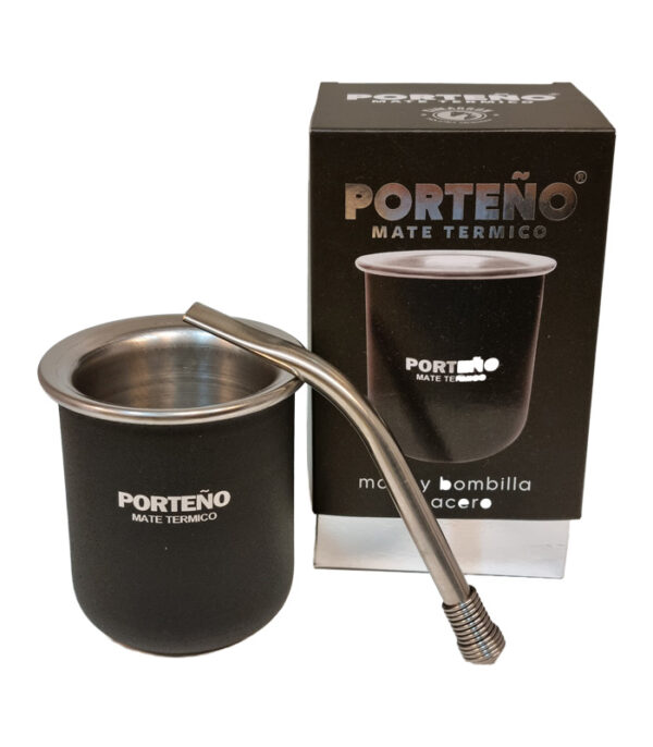 Mate Porteño de Acero Inoxidable