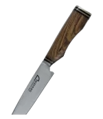 Cuchillo regional cabo de madera y hoja Dagger de Acero Inoxidable