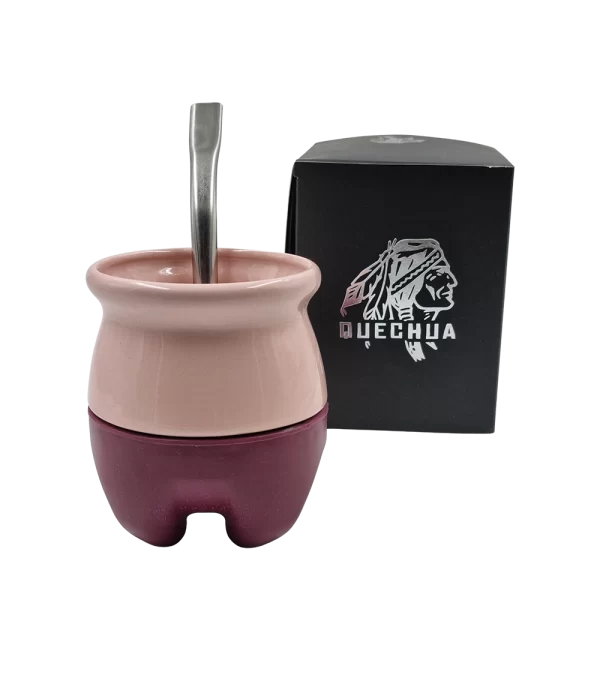 Mate Quechua de Cerámica y PVC