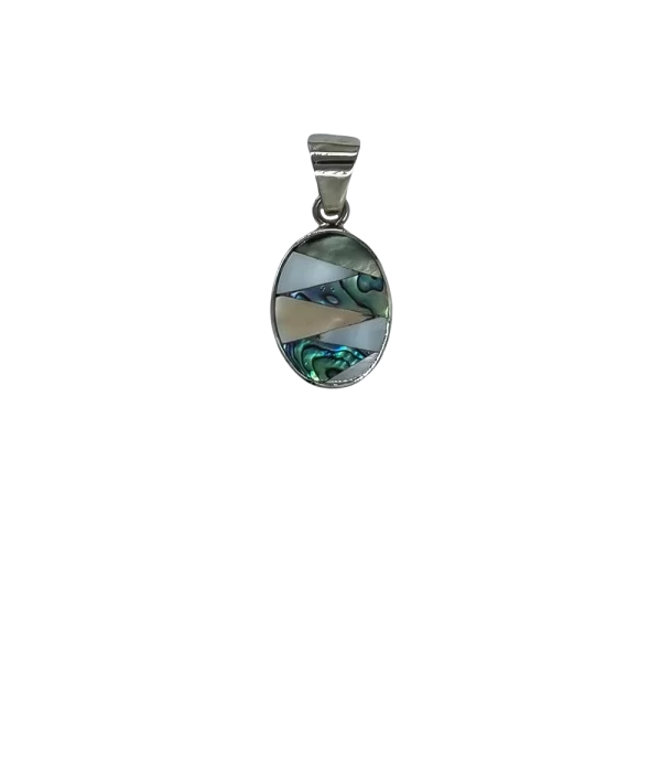 Artesanía en Bijou, alpaca y piedras combinadas