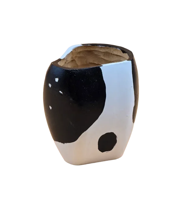Mate ranchero vaquita, vista de perfil