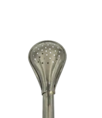 Filtro del bombillón de alpaca, vista posterior con su curvatura